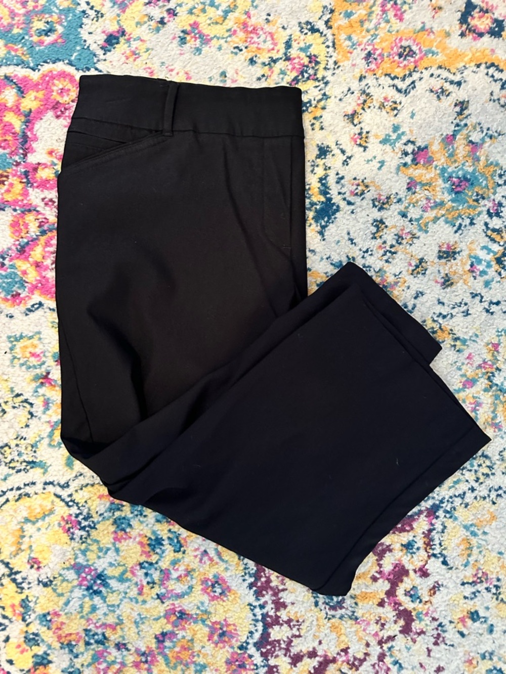 Reitmans Black Women's Capris - Tailored Knit Stretch